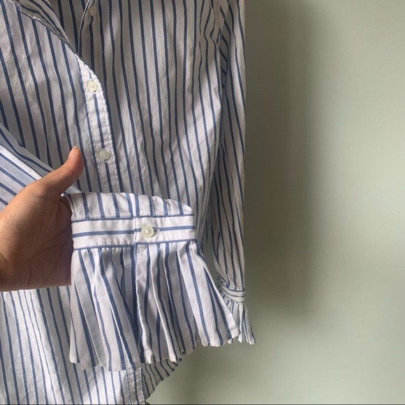 Banana Republic Striped Shirt (with pleats) - Picture 3 of 4